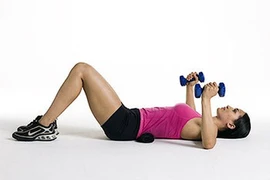 Bài tập cho ngực nở nang săn chắc