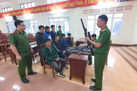  Bắt 7 đối tượng ở Đắk Lắk mang súng tự chế vào rừng săn bắn 