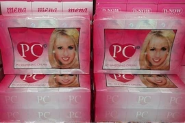 Kem dưỡng trắng da PC Whitening Cream bị thu hồi 