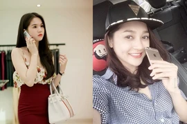 Những mỹ nhân Việt khoái dùng điện thoại iPhone 