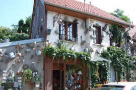 Cửa hàng hoa ấn tượng trang trí với 800 thùng nước 