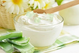 Mát ngọt sữa chua từ nha đam