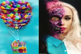 Bộ ảnh nghệ thuật những khuôn mặt đáng sợ