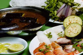 Làm bún mắm miền Tây đúng điệu 