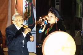 Video: Cụ ông 94 tuổi gây bất ngờ trong đêm hội Lim