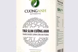 Trà Slim Cường Anh lại vi phạm quy định an toàn thực phẩm