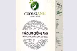 Trà giảm cân Cường Anh từng chứa chất cấm, có đáng tin?