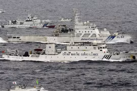 TQ đóng tàu hải giám khủng nhất TG, đấu với Nhật