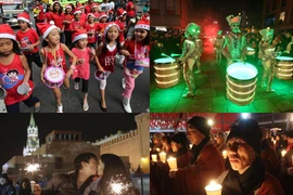 Hình ảnh ấn tượng nhất chào năm mới khắp thế giới