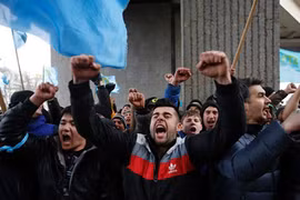 Cộng đồng người Tatar, Crimea tẩy chay bỏ phiếu ly khai