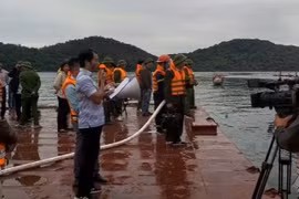 Ném bom xăng vào đoàn cưỡng chế ở Quảng Ninh: Tạm giữ hình sự một số đối tượng