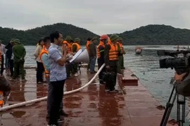 Ném bom xăng vào đoàn cưỡng chế ở Quảng Ninh: Tạm giữ hình sự một số đối tượng