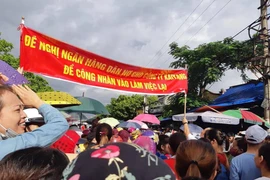 Lãnh đạo hối hả... “lui quân”, 2.000 công nhân KaiYang Việt lại đình công