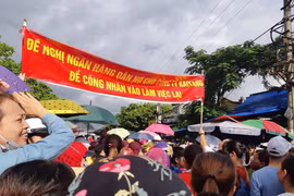 Lãnh đạo hối hả... “lui quân”, 2.000 công nhân KaiYang Việt lại đình công