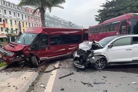 Xe Tucson lấn làn gây tai nạn hàng loạt ở Quảng Ninh: Tài xế say xỉn?