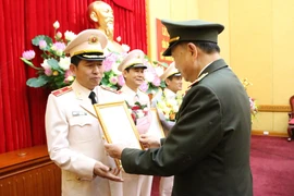 Giám đốc CA Hải Phòng Vũ Thanh Chương được phong Thiếu tướng