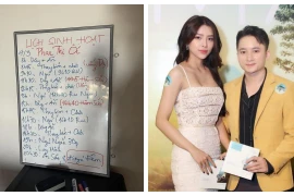 Vợ Phan Mạnh Quỳnh chia sẻ lịch trình sinh hoạt của con gái 2 tháng 