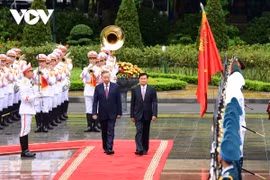 Toàn cảnh chuyến thăm Việt Nam của Tổng Bí thư, Chủ tịch nước Lào