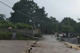 Hòa Bình: 2 người chết vì mưa lũ, nhiều thiệt hại về tài sản
