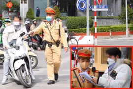 Du xuân không đội mũ bảo hiểm, nhiều người mang ‘giấy phạt’ về nhà