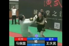 Cao thủ Thái Cực thua knock-out võ sĩ nghiệp dư