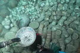 ‘Kho báu’ từng được trục vớt ở Biển Đông nơi giáp với Việt Nam