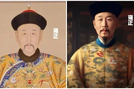 Dùng AI phục dựng chân dung hoàng đế nhà Thanh, bất ngờ dung mạo
