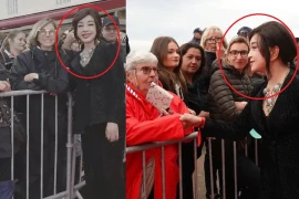 Lưu Hiểu Khánh trông như hình nộm trong ảnh mới