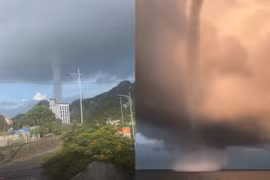 Hãi hùng những lần vòi rồng cao trăm mét xuất hiện ở Việt Nam