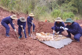 Tìm thấy 61 hài cốt liệt sĩ cùng bình tông, bật lửa Việt Nam