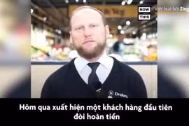 Video: Quản lý siêu thị nổi đóa khi khách đòi trả 5000 cuộn giấy vệ sinh 