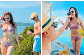 Phương Trinh Jolie - Lý Bình đồng lòng "show body" căng đét