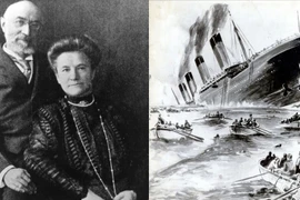 Cảm động chuyện tình vợ chồng triệu phú trong thảm họa chìm tàu Titanic
