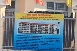 Đồng Nai: Trường THCS Trảng Dài bao giờ hoàn thành?