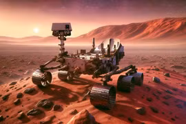Nghiền nát tảng đá trên Sao Hỏa, phát hiện manh mối sự sống