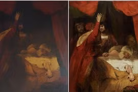 Phục chế tranh cổ, rùng mình phát hiện chi tiết ma quái bị giấu nhẹm