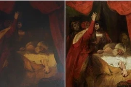 Phục chế tranh cổ, rùng mình phát hiện chi tiết ma quái bị giấu nhẹm