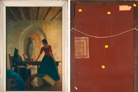 Mua bức tranh giá rẻ mạt, không ngờ lại là báu vật tiền tỷ