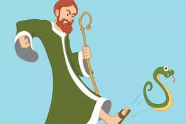 Đất nước lạ lùng, loài rắn tuyệt nhiên vắng bóng