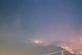  Vườn Quốc gia Hoàng Liên cháy lớn, huy động gần 400 người dập lửa