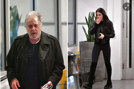 Hình ảnh tài tử 'Bố già' bên tình cũ kém 53 tuổi