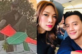 Dân tình đổ dồn vào bóng dáng nam nhân trên nóc nhà Mỹ Tâm