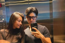 Ngô Thanh Vân khoe khoảnh khắc tình tứ bên chồng như mới yêu