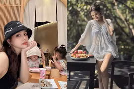 Phanh Lee hài hước khoe hành trình giảm 10 kg sau khi sinh