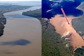 Con sông kỳ lạ nhất thế giới, rộng bằng 1/5 diện tích châu Mỹ