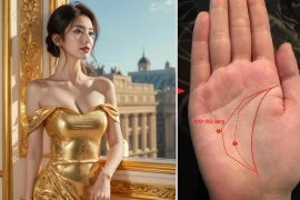 Ai có hình tam giác ở tay sẽ giàu tới 99 tuổi?