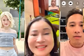 Khánh Vy đăng clip khoe phụ huynh tóc bạch kim, lần này nhuộm thật chưa?