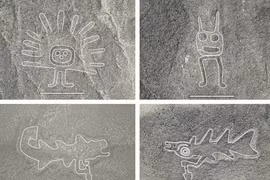 Hàng trăm hình vẽ ở sa mạc Nazca được tìm thấy nhờ AI