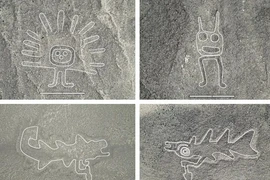 Hàng trăm hình vẽ ở sa mạc Nazca được tìm thấy nhờ AI