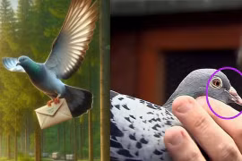 Vì sao bồ câu tìm được đúng địa chỉ người nhận thư?